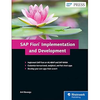 sap fiori implementation and development 1st edition anil bavaraju 1493212486, 978-1493212484