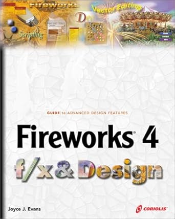 fireworks 4 f/x and design 1st edition joyce j evans 1576109968, 978-1576109960