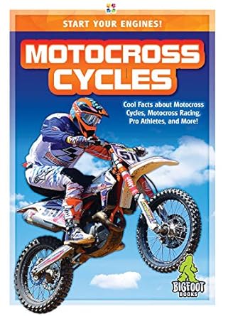motocross cycles 1st edition emma huddleston 1645190609, 978-1645190608