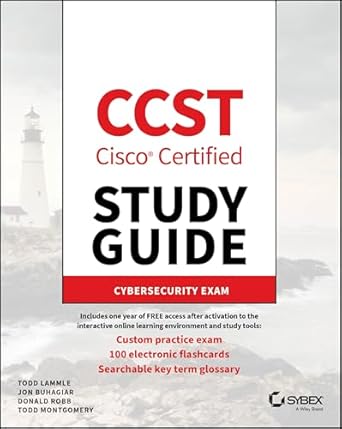 ccst cisco certified support technician study guide cybersecurity exam 1st edition todd lammle ,jon buhagiar