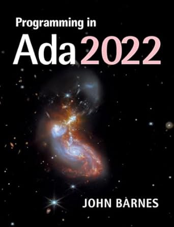 programming in ada 2022 1st edition john barnes 1009564773, 978-1009564779