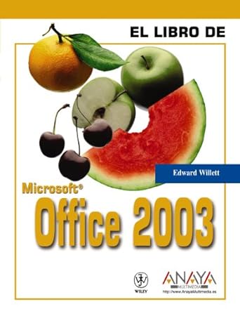 office 2003 1st edition edward willett 8441516715, 978-8441516717