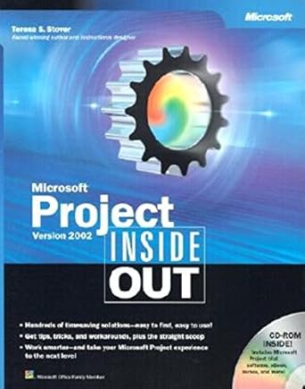 microsoft project version 2002 inside out 1st edition rod gill ,sheri young ,teresa s stover 0735611246,