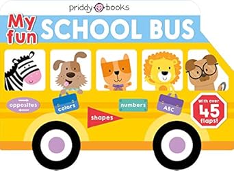 my fun school bus lift the flap 1st edition roger priddy 0312526490, 978-0312526498