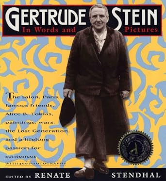 gertrude stein in words and pictures 1st edition renate stendhal 0945575998, 978-0945575993