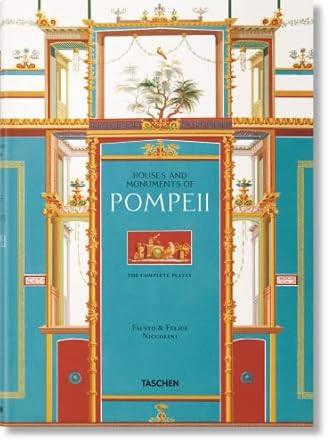 fausto and felice niccolini the houses and monuments of pompeii 1st edition sebastian schutze ,valentin