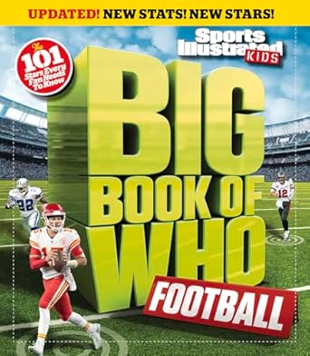 big book of who football 1st edition sports illustrated kids 1637272529, 978-1637272527