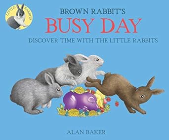 brown rabbits busy day 1st edition alan baker 0753473569, 978-0753473566
