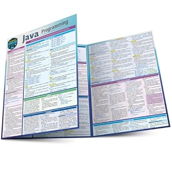 java programming language a quickstudy laminated reference guide 1st edition robin nixon 1423251075,
