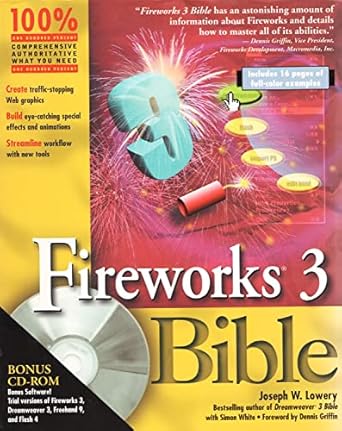 fireworks 3 bible 1st edition joseph w lowery ,simon white 0764534750, 978-0764534751