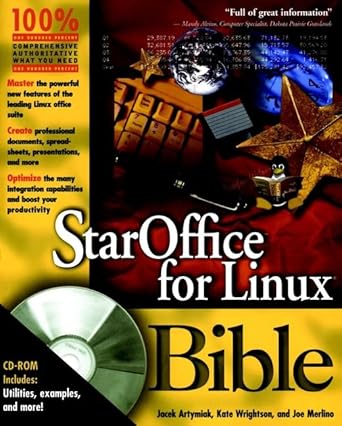 staroffice for linux bible 1st edition jacek artymiak ,kate wrightson ,joe merlino 0764533630, 978-0764533631