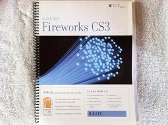 adobe fireworks cs3 basic 1st edition ilt series staff basic 1426097328, 978-1426097324
