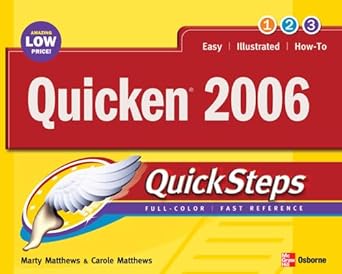 quicken 2006 quicksteps 1st edition bobbi sandberg ,marty matthews 0072262664, 978-0072262667