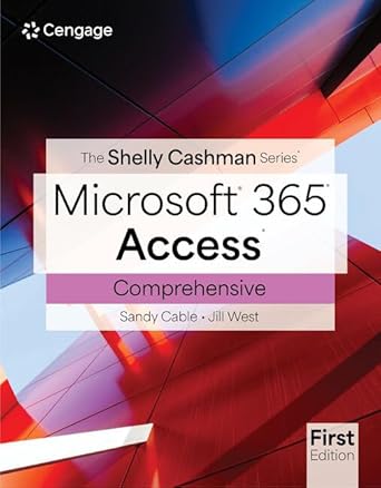 shelly cashman series microsoft office 365 and access comprehensive 1st edition jill west 0357881656,