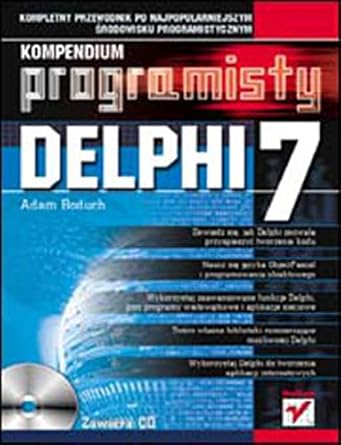 delphi 7 kompendium programisty 1st edition adam boduch 8373610871, 978-8373610873
