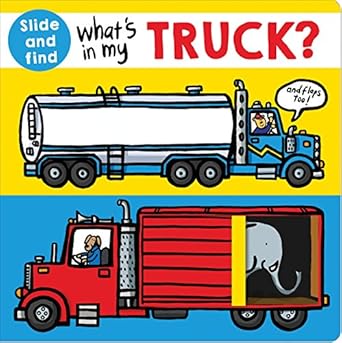 whats in my truck a slide and find book with flaps 1st edition roger priddy 0274888653, 978-0312525569
