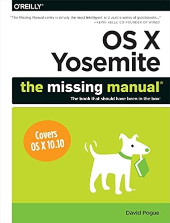os x yosemite the missing manual 1st edition david pogue 1491947160, 978-1491947166