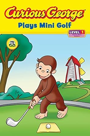 curious george plays mini golf 1st edition h a rey 0618999868, 978-0618999866