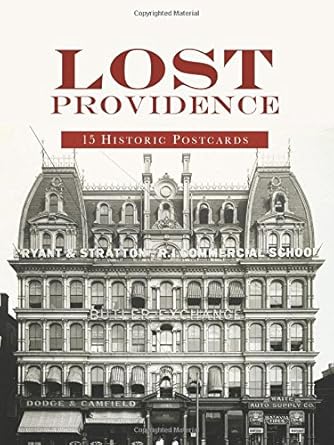 lost providence 15 historic postcards 1st edition david brussat 1625859082, 978-1625859082
