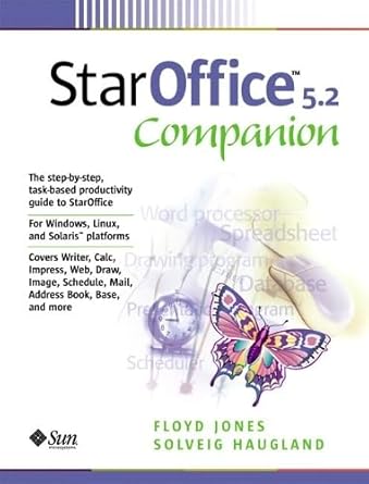 staroffice 5 2 companion 1st edition floyd jones ,solveig haugland 0130307033, 978-0130307033