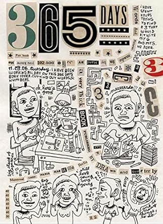 365 days a diary by julie doucet 1st edition julie doucet 189729915x, 978-1897299159