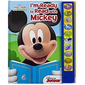 disney mickey mouse clubhouse im ready to read with mickey sound book play a sound pi kids 1st edition