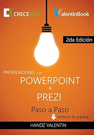 presentaciones con powerpoint y prezi paso a paso 1st edition handz valentin 1523959673, 978-1523959679