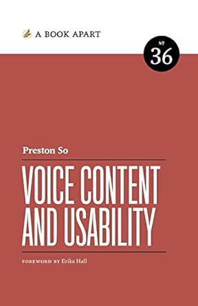 voice content and usability 1st edition preston so 1952616018, 978-1952616013