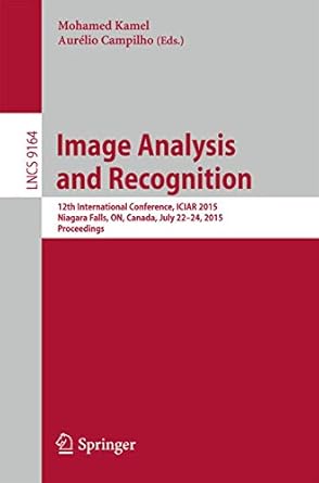 image analysis and recognition 12th international conference iciar 2015 niagara falls on canada july 22 24