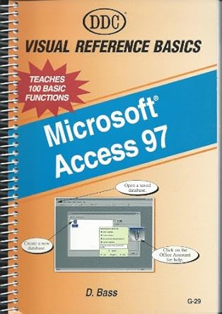 visual reference access 97 1st edition d bass 1562434845, 978-1562434847