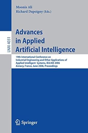 advances in applied artificial intelligence 19th international conference on industrial engineering and other