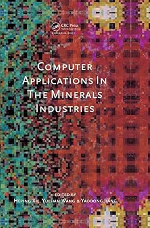 computer applications in the minerals industry 1st edition heping xie 9058091740, 978-9058091741