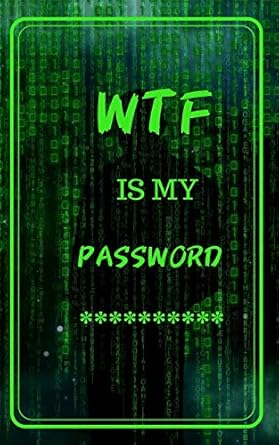 wtf is my password internet password organizer with alphabetical tabs 1st edition 13th floor publishing