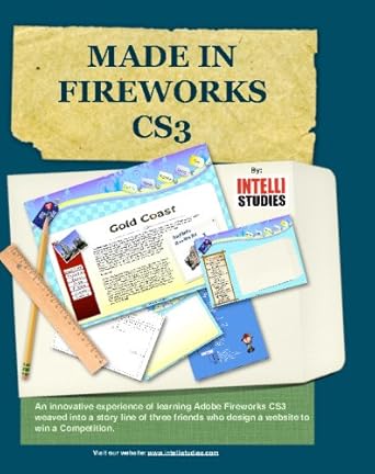 made in fireworks cs3 1st edition intelli studies 143484028x, 978-1434840288