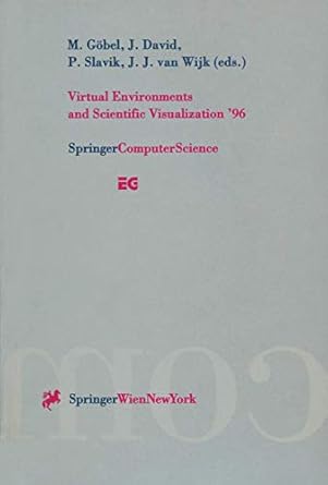 virtual environments and scientific visualization 96 proceedings of the eurographics workshops in monte carlo