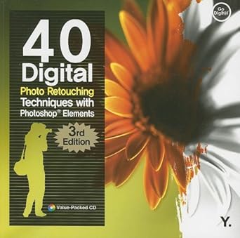 40 digital photo retouching techniques with photoshop elements 1st edition youngjin com 8931433700,