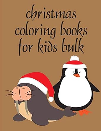christmas coloring books for kids bulk super cute kawaii animals coloring pages 1st edition j k mimo