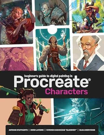 beginners guide to procreate characters how to create characters on an ipad 1st edition 3dtotal publishing