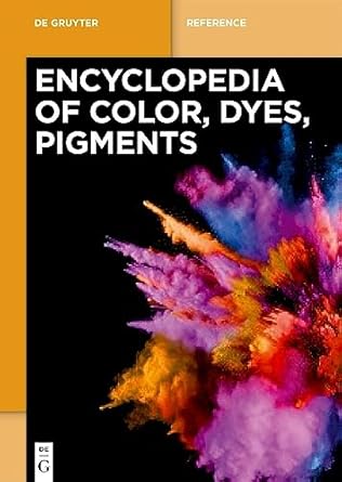 set encyclopedia of color dyes pigments 1st edition pfaff ,gerhard 3110588811, 978-3110588811