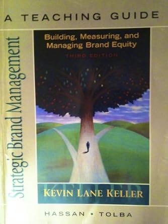 strategic brand management a teaching guide building measuring and managing brand equity 1st edition hassan