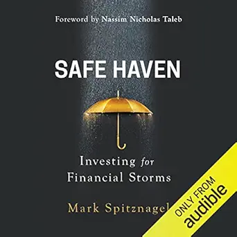 safe haven investing for financial storms 1st edition mark spitznagel ,fred berman ,audible studios b09bd7w3sm