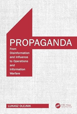 propaganda 1st edition lukasz olejnik 1032813725, 978-1032813721