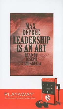 leadership is an art library edition max de pree ,joseph campanella 1605148415, 978-1605148410