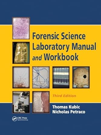 forensic science laboratory manual and workbook 1st edition thomas kubic ,nicholas petraco 1420087193,