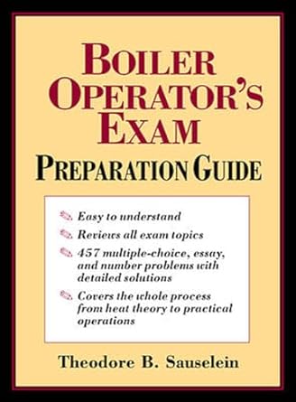 boiler operators exam preparation guide 1st edition theodore b sauselein 0070579687, 978-0070579682