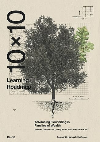 the 10x10 learning roadmap advancing flourishing in families of wealth 1st edition stephen goldbart ph d