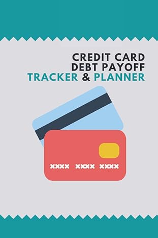 credit card debt payoff tracker and planner record of your business or personal daily weekly monthly credit