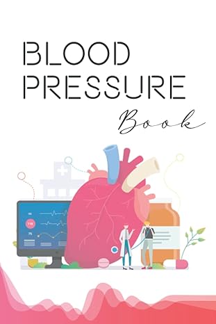 blood pressure book health planner for women men ederly kids daily blood pressure log to record and monitor