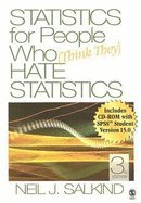 statistics for people who hate statistics cd rom include with spss student version 15 0 3e 3rd edition neil ,