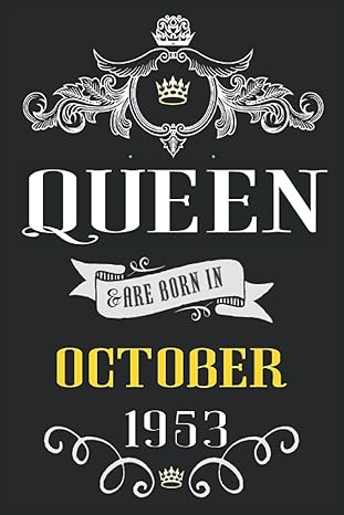 birthday gifts for women queen are born in october 1953 68 year old women gifts for birthday anniversary gift